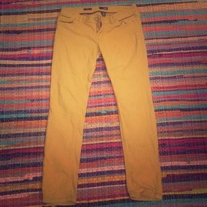Mustard yellow pants
